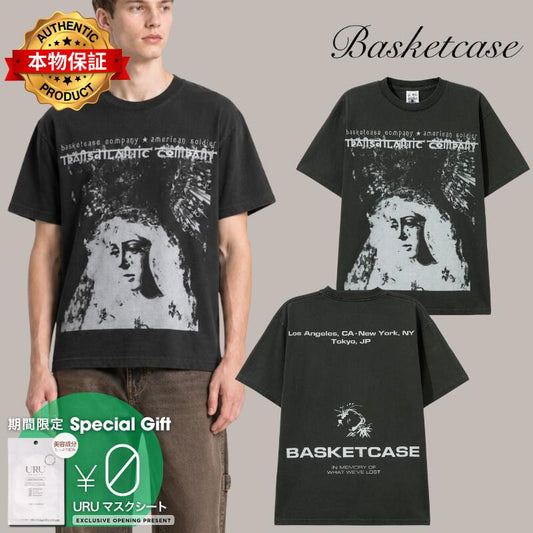 Basketcase バスケットケース 【本物保証】 Tシャツ ストリート系 ユニセックス Ave Maria Tee