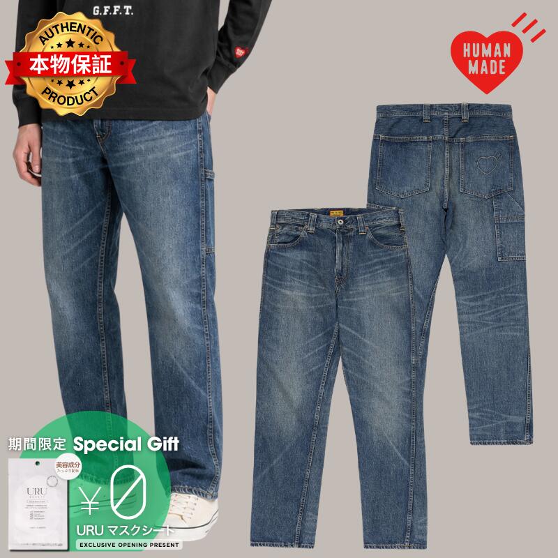 Human Made ヒューマンメイド 【本物保証】 デニムパンツ ストリート系 ユニセックス Slim Denim Pants Future