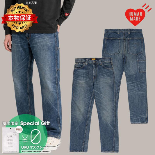 Human Made ヒューマンメイド 【本物保証】 デニムパンツ ストリート系 ユニセックス Slim Denim Pants Future