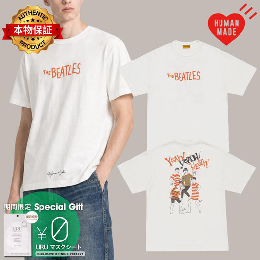 Human Made ヒューマンメイド 【本物保証】 Tシャツ ストリート系 ユニセックス The Beatles Graphic T-Shirt