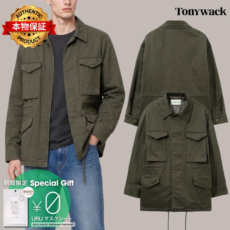 Tonywack トニアック【本物保証】 ジャケット ストリート系 メンズ Garment Washed Cotton Field Jacket