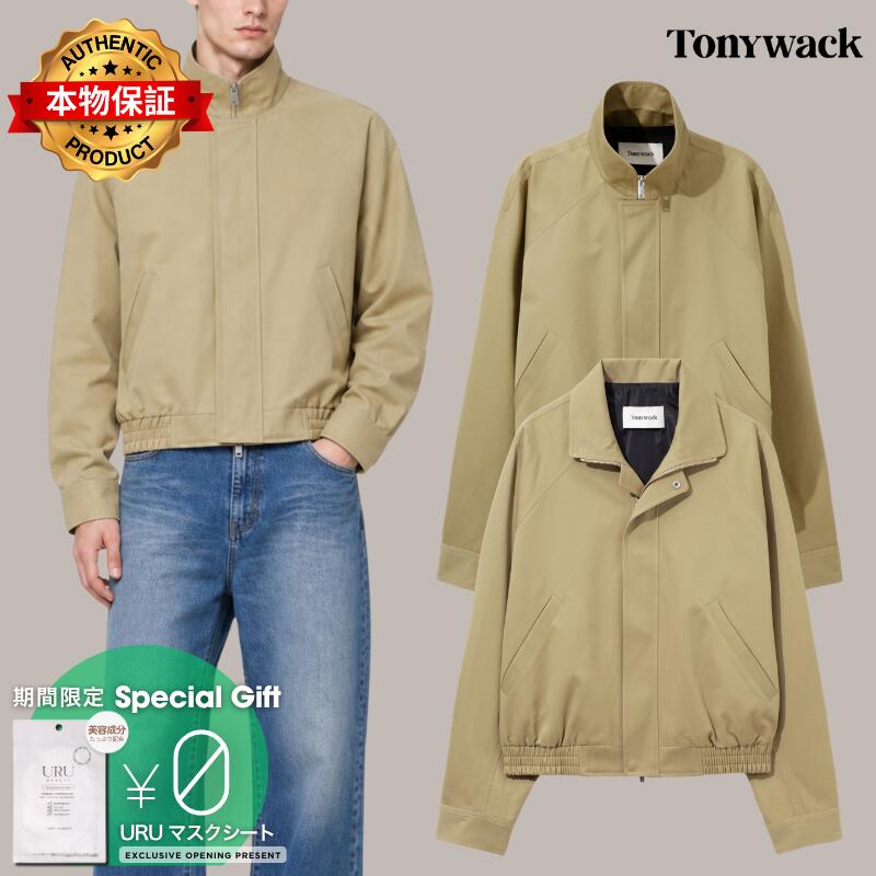 Tonywack トニアック【本物保証】 ジャケット ストリート系 メンズ Cotton Stand Collar Blouson