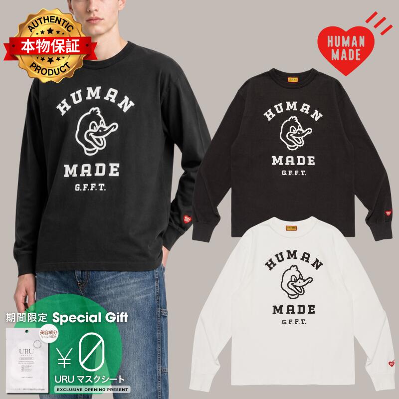 Human Made ヒューマンメイド 【本物保証】 Tシャツ ストリート系 ユニセックス Graphic L/S T-Shirt