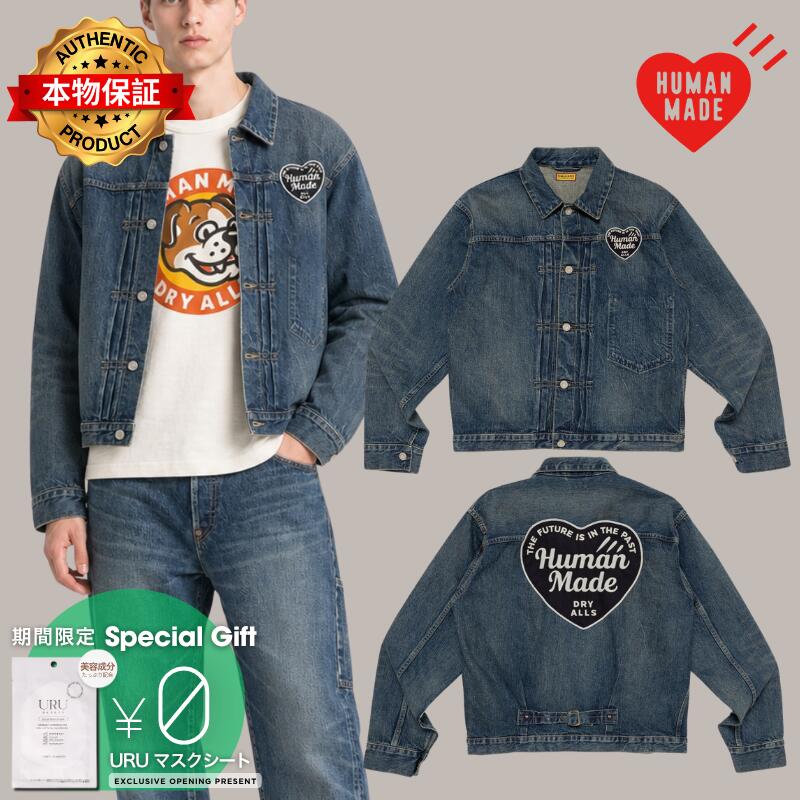 Human Made ヒューマンメイド 【本物保証】 ジャケット ストリート系 ユニセックス DENIM WORK JACKET FUTURE