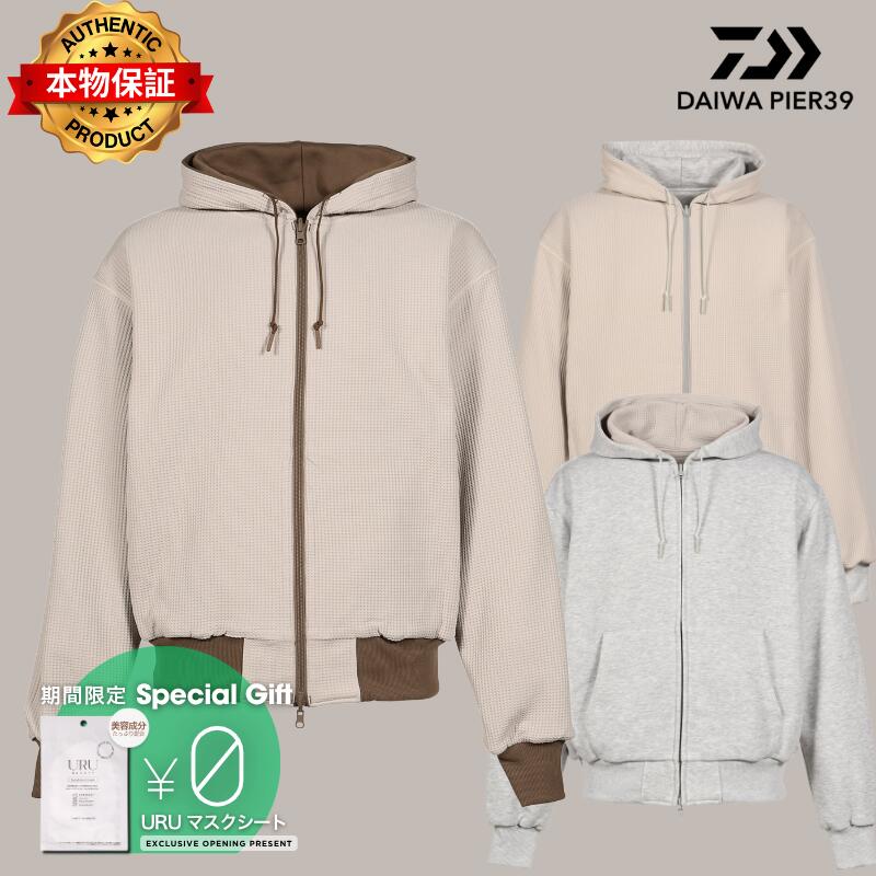DAIWA PIER39 ダイワ ピア39 【本物保証】 パーカー・スウェット ストリート系 メンズ TECH SWEAT DOUBLE FACE PARKA / H.GRY
