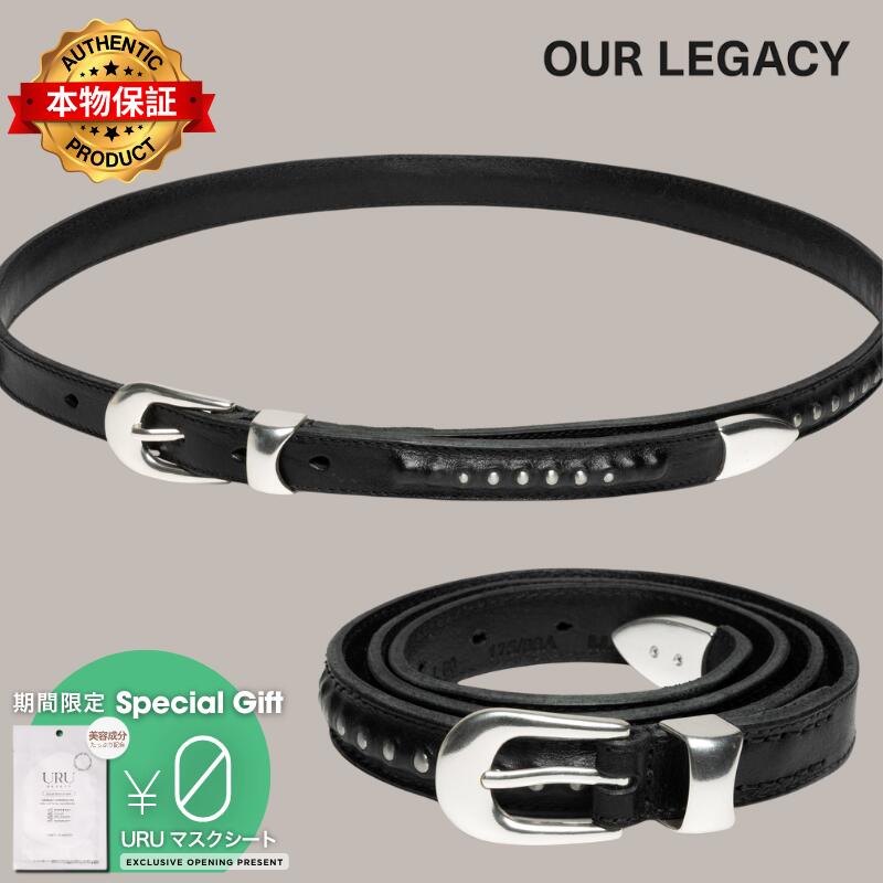 Our Legacy アワー レガシー 【本物保証】 ベルト ストリート系 ユニセックス 2 CM Bullet Chain Belt