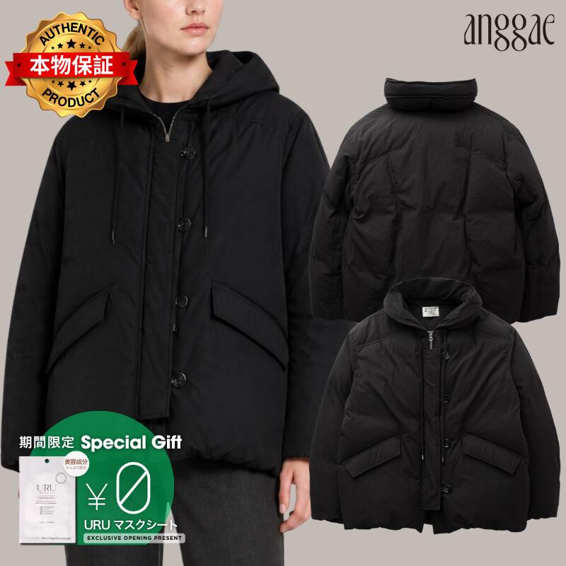 Anggae【本物保証】 ジャケット・アウター ストリート系 レディース Wire Collar Puf