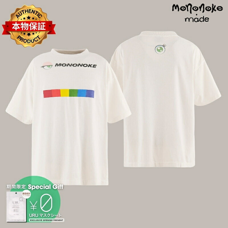 Mononoke made モノノケ・メイド 【本物保証】 Tシャツ ストリート系 メンズ SS T-SHIRT/ MONONOKE RAINBOW