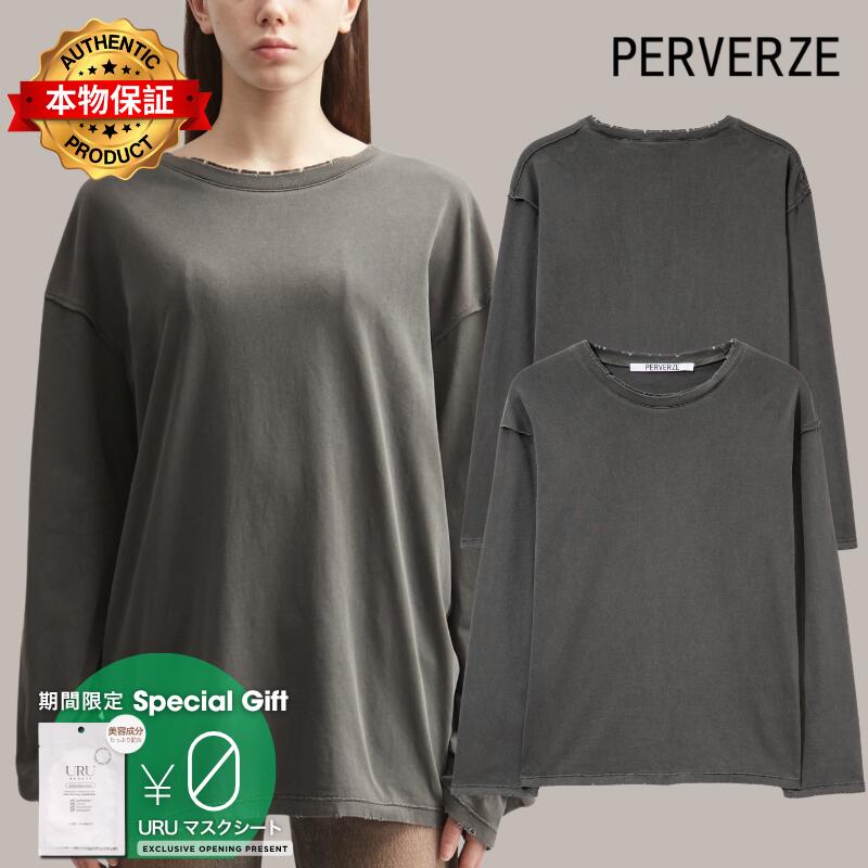 Perverze パーバーズ 【本物保証】 Tシャツ ストリート系 レディース Regular Long T-Shirt #5