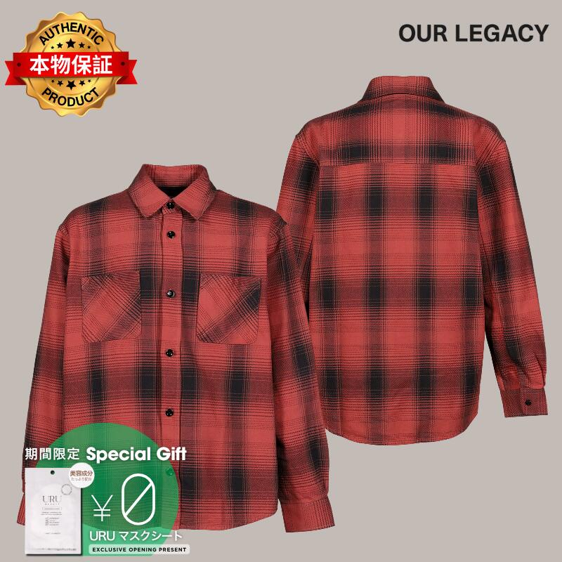 OUR LEGACY アワー レガシー 【本物保証】 シャツ ストリート系 メンズ WHOPPIN SHIRT / BISON CHECK