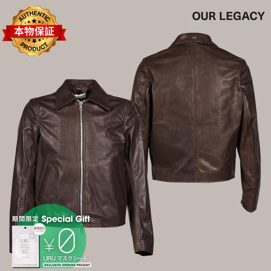 OUR LEGACY アワー レガシー 【本物保証】 ジャケット ストリート系 メンズ MINI JACKET / MATTED BRW