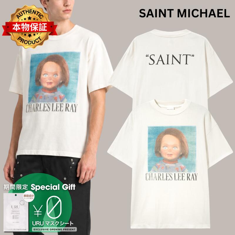 Saint Michael 聖ミカエル 【本物保証】 Tシャツ ストリート系 メンズ Saint T-Shirt