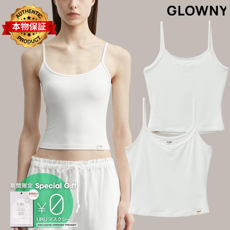 Glowny グロウニー 【本物保証】 Tシャツ ストリート系 レディース G Soft Camisole
