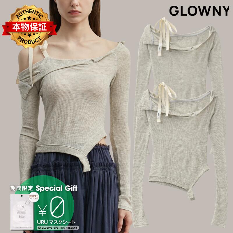 Glowny グロウニー 【本物保証】 Tシャツ ストリート系 レディース Demi Soft Breeze Long Sleeve