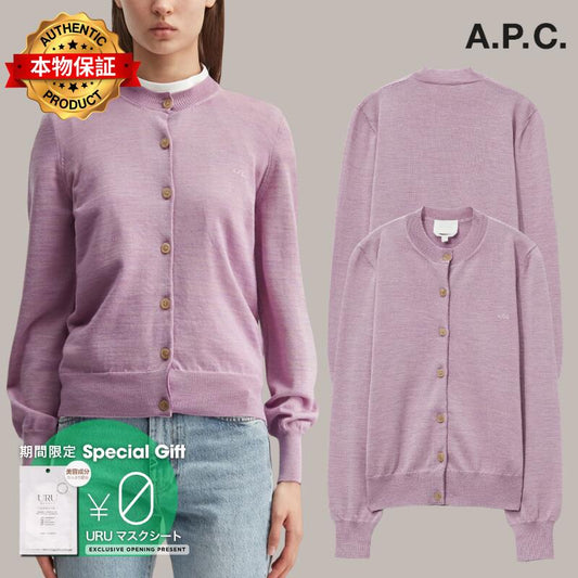 Apc アーペーセー 【本物保証】 カーディガン ストリート系 レディース Rose Cardigan