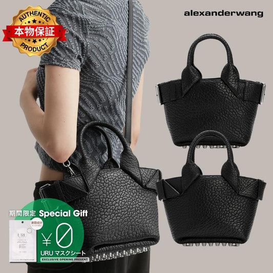 Alexander Wang アレキサンダーワン 【本物保証】 バッグ ストリート系 レディース Small Leather Rhett Tote