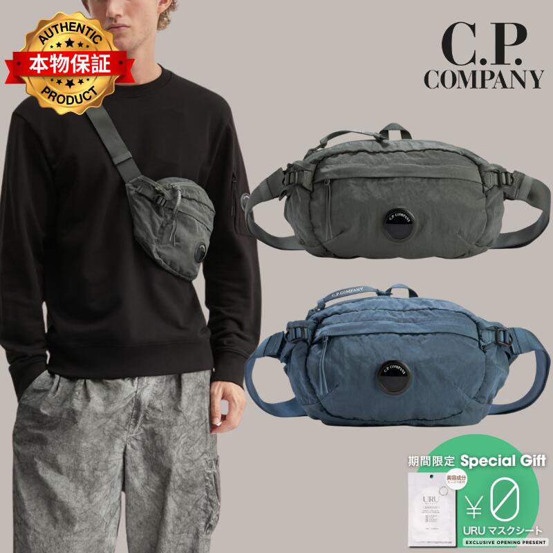 C P Company シーピーカンパニー 【本物保証】 ウエストポーチ ストリート系 メンズ Nylon B Lens Waist Bag