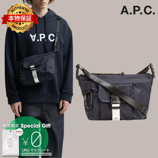 Apc アーペーセー 【本物保証】 バッグ ストリート系 ユニセックス Trek Satchel