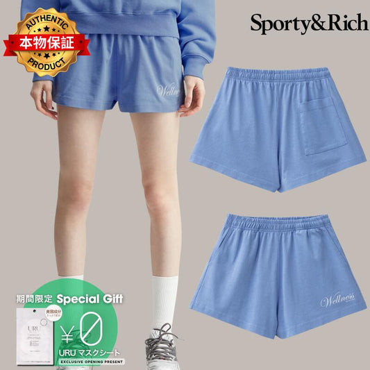 Sporty And Rich スポーティ＆リッチ 【本物保証】 ショートパンツ ストリート系 レディース Avenue Disco Short