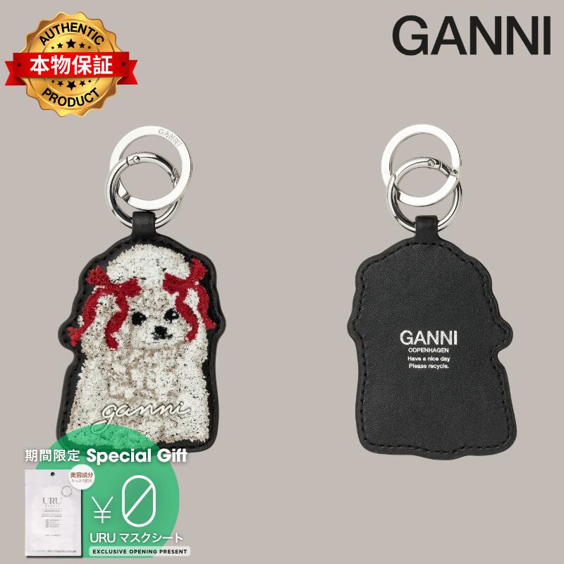Ganni ガニー 【本物保証】 アクセサリー ストリート系 レディース Joy Dog Bow Keyring