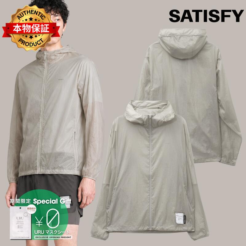 Satisfy 【本物保証】 ジャケット・アウター ストリート系 メンズ Pertex(R) Diamond Fuse Windbreaker