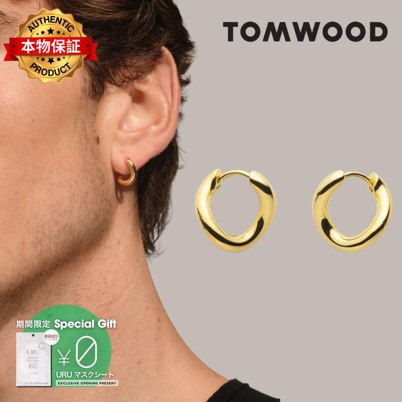 Tom Wood トム・ウッド 【本物保証】 イヤーカフ ストリート系 ユニセックス River Huggies Gold