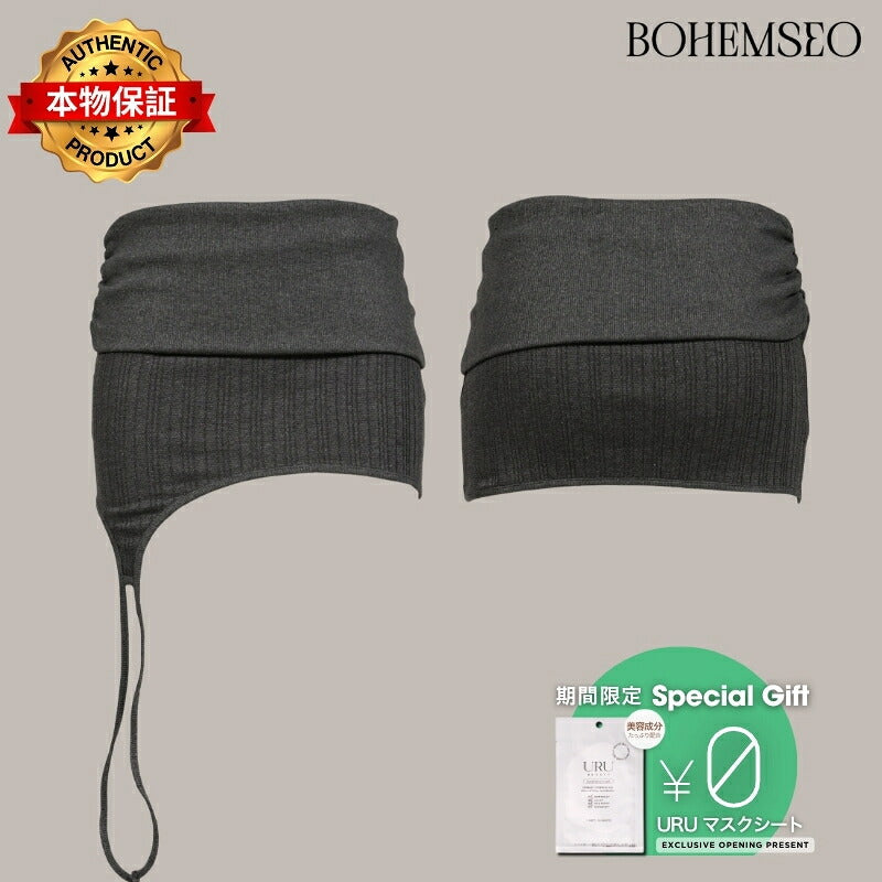 BOHEMSEO ボヘムソ 【本物保証】 スカート ストリート系 レディース FOLDED MINI SKIRT / CHA