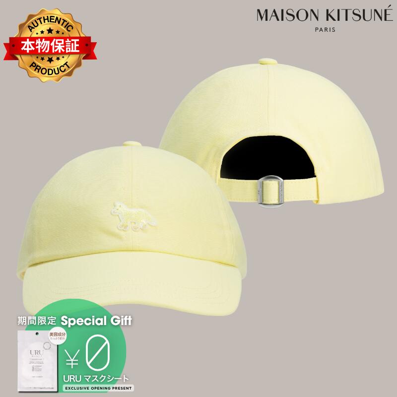 Maison Kitsune メゾン・キツネ 【本物保証】 キャップ ストリート系 レディース BABY FOX CAP