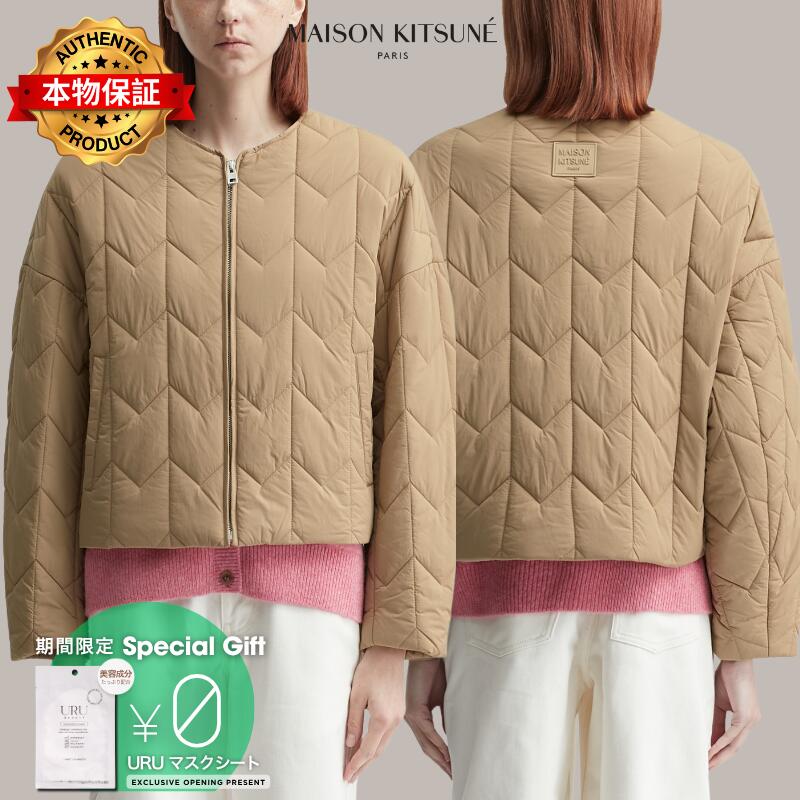 Maison Kitsune メゾン・キツネ 【本物保証】 ジャケット ストリート系 レディース Quilted Jacket