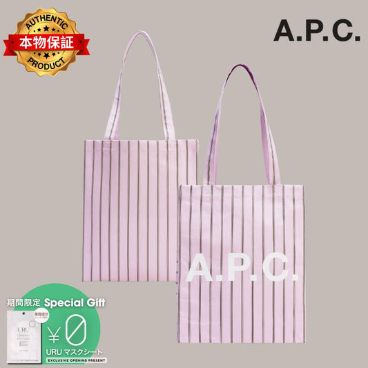 Apc アーペーセー 【本物保証】 トートバッグ ストリート系 ユニセックス Lou Tote Bag