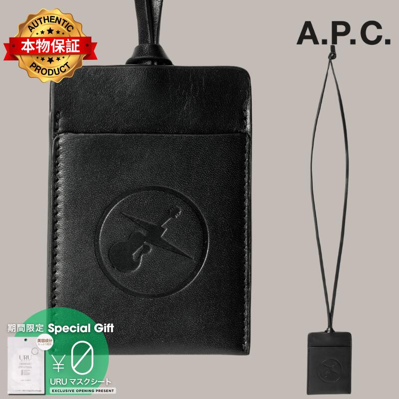 Apc アーペーセー 【本物保証】 名刺入れ  ストリート系 ユニセックス A.P.C. X Fragment Design Dough Card Holder