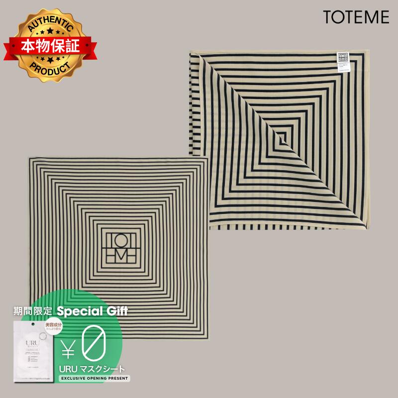 Toteme トテーム 【本物保証】 アクセサリー ストリート系 レディース Signature Monogram Silk Scarf