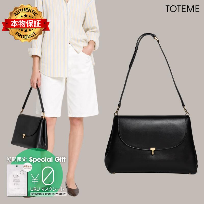 Toteme トテーム 【本物保証】 バッグ ストリート系 レディース T-Lock Leather Satchel
