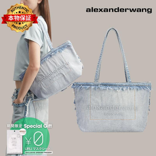 Alexander Wang アレキサンダーワン 【本物保証】 バッグ ストリート系 レディース Punch Medium Fray Tote