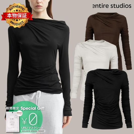 Entire Studios エンタイアスタジオ 【本物保証】 Tシャツ ストリート系 レディース Drape Top