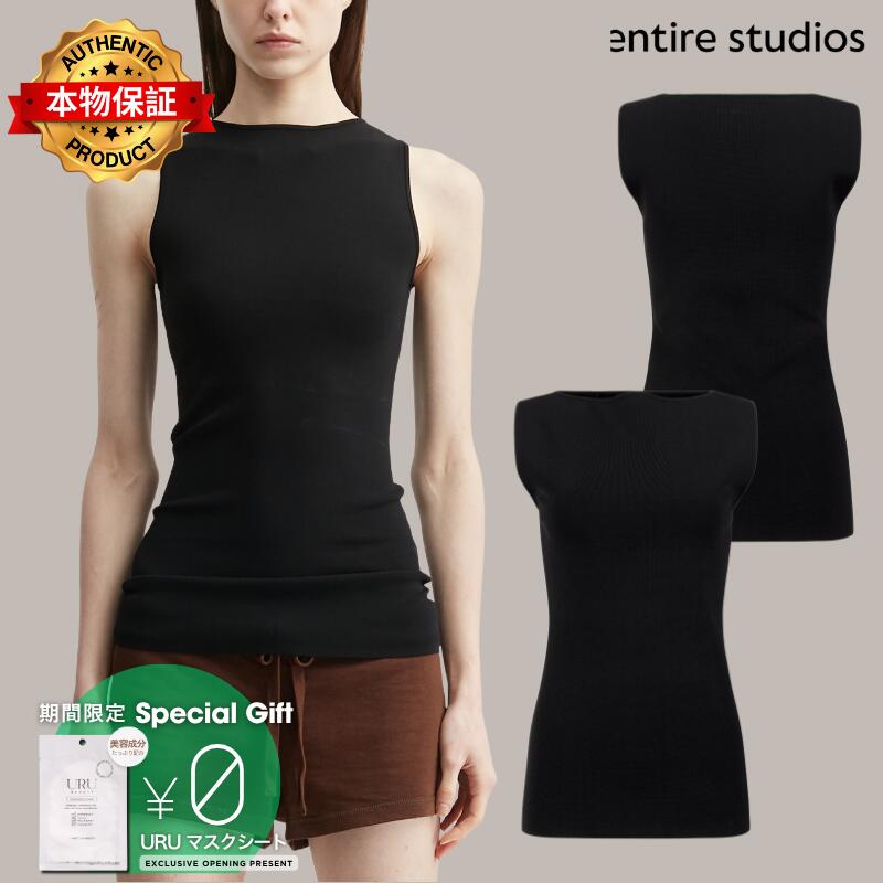 Entire Studios エンタイアスタジオ 【本物保証】 Tシャツ ストリート系 レディース Boat Neck Top