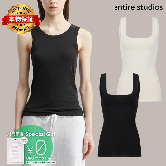 Entire Studios エンタイアスタジオ 【本物保証】 Tシャツ ストリート系 レディース Squared Neck Top