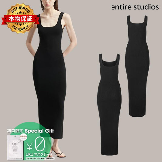 Entire Studios エンタイアスタジオ 【本物保証】 ニット ストリート系 レディース Square Neck Knit Midi
