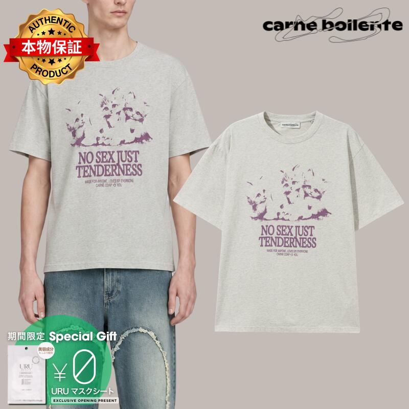 Carne Bollente カルネ・ボレンテ 【本物保証】 Tシャツ ストリート系 ユニセックス Tender Touches