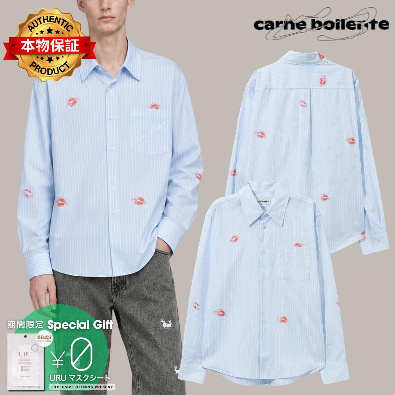 Carne Bollente カルネ・ボレンテ 【本物保証】 シャツ ストリート系 ユニセックス Risky Business