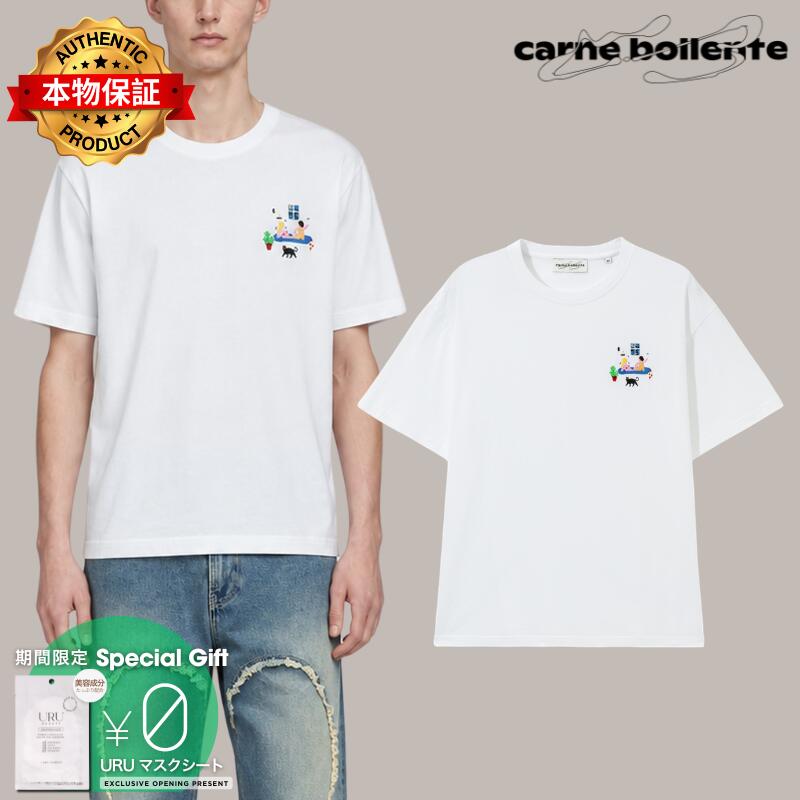 Carne Bollente カルネ・ボレンテ 【本物保証】 Tシャツ ストリート系 ユニセックス Rear Window