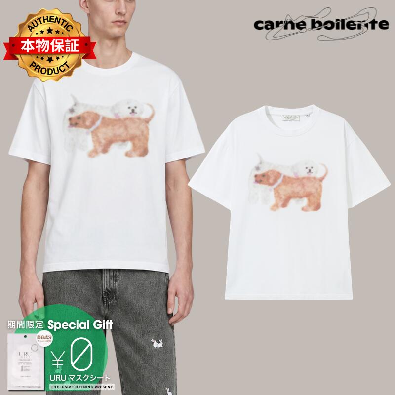 Carne Bollente カルネ・ボレンテ 【本物保証】 Tシャツ ストリート系 ユニセックス Friendly Greeting