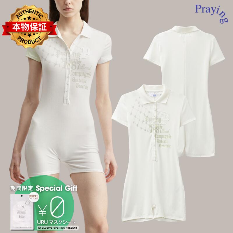 Praying 祈り 【本物保証】 シャツ ストリート系 レディース Champagne Romper