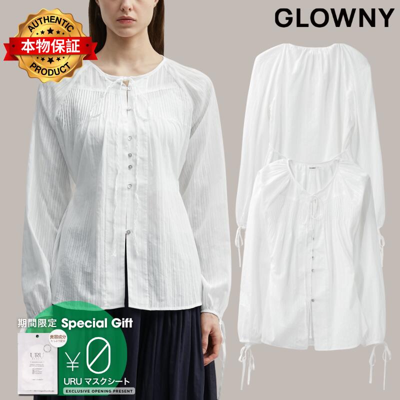 Glowny グロウニー 【本物保証】 シャツ ストリート系 レディース Misty Sheer Blouse