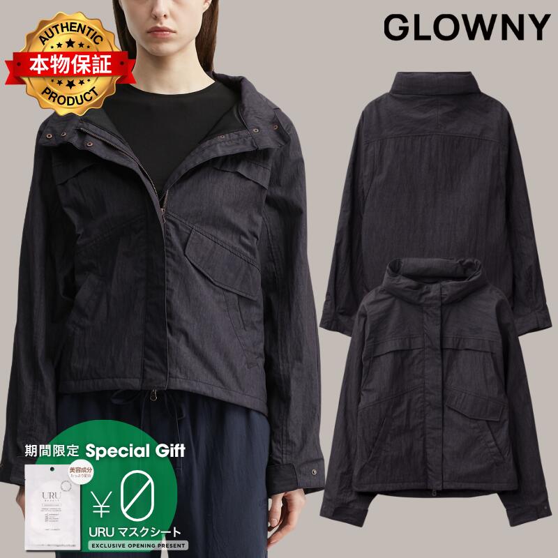 Glowny グロウニー 【本物保証】 ジャケット ストリート系 レディース G Packable Hood Jacket