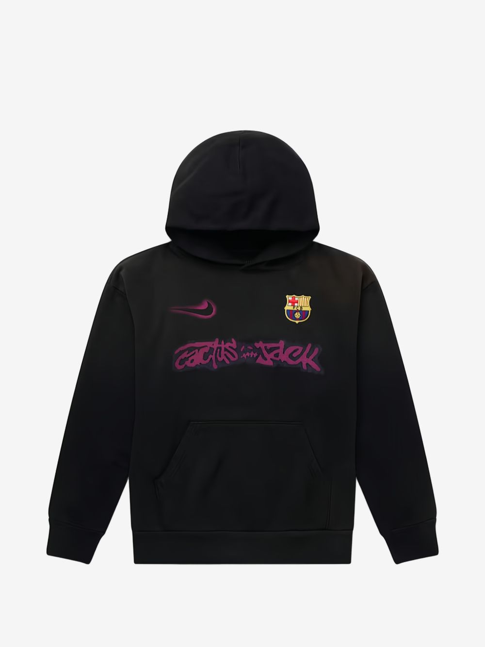 Cactus Jack カクタスジャック【本物保証】パーカーストリート系 メンズ  x FC Barcelona Spray Logo Hoodie