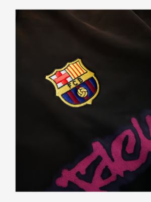 Cactus Jack カクタスジャック【本物保証】パーカーストリート系 メンズ  x FC Barcelona Spray Logo Hoodie