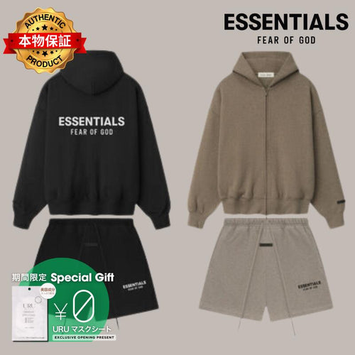 Essentials エッセンシャルズ【本物保証】セットアップ パーカー フーディー 長袖 メンズ レディース Fear Of God フィアオブゴッド Hoodie & Sweatshort シュプリーム ステューシー に続き ストリートウェアの大定番となったブランド 大きいサイズ