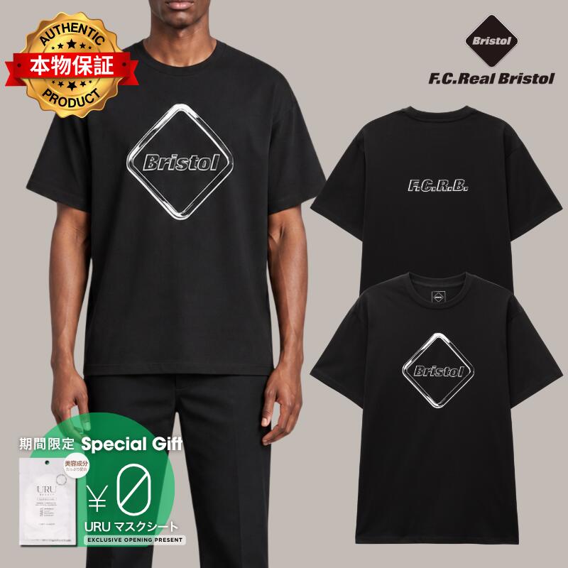 F C Real Bristol エフシーレアルブリストル【本物保証】 Tシャツ ストリート系 メンズ Shadow Emblem Tee