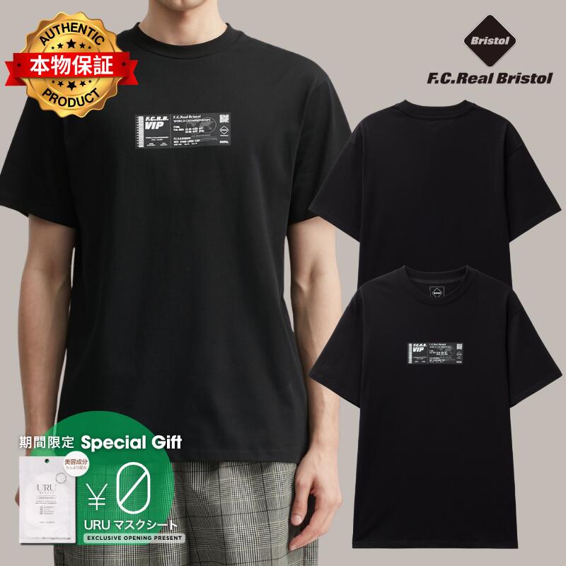F C Real Bristol エフシーレアルブリストル 【本物保証】 Tシャツ ストリート系 メンズ Ticket T-Shirt